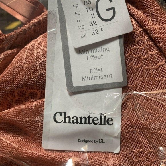Chantelle Womens C Magnifique Minimizer Bra Rust J - Picture 8 of 12